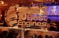 Ice sculpture honoring 10 Best Engines 19year tradition