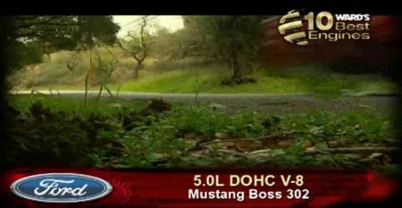 Ward&#039;s 10 Best Engines: Ford 5.0L DOHC V-8